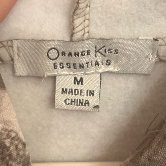 Orange Kiss Essentials Camouflage Hoodie - Picture 3 of 4